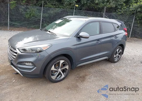2017 Hyundai Tucson Sport из США, поврежденный, VIN KM8J3CA25HU340886